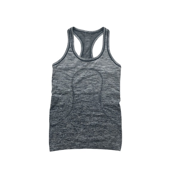 Lululemon Tops - Lululemon Swiftly Tech Racerback Tank Top 2.0 Gray Space Dye Size 4 Seamless